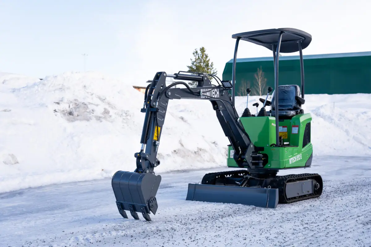 Manitech ERE12E - Minigrävare - Elektrisk - Bild 2