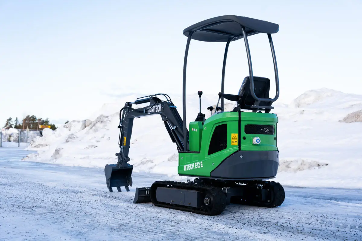 Manitech ERE12E - Minigrävare - Elektrisk - Bild 4