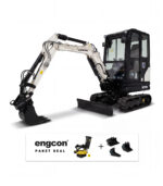Lonking ECX20 - Tiltrotator - Grävpaket 2000kg