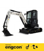Lonking ECX25 - Tiltrotator - Grävpaket 2800kg