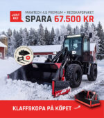 Manitech 4.5 Premium - Hjullastare - Förbokningskampanj