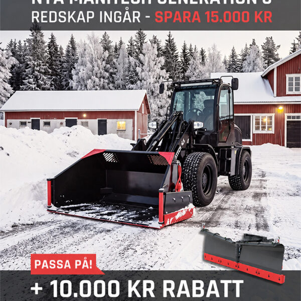 Manitech 4.5 Premium - Hjullastare - Vinterkampanj